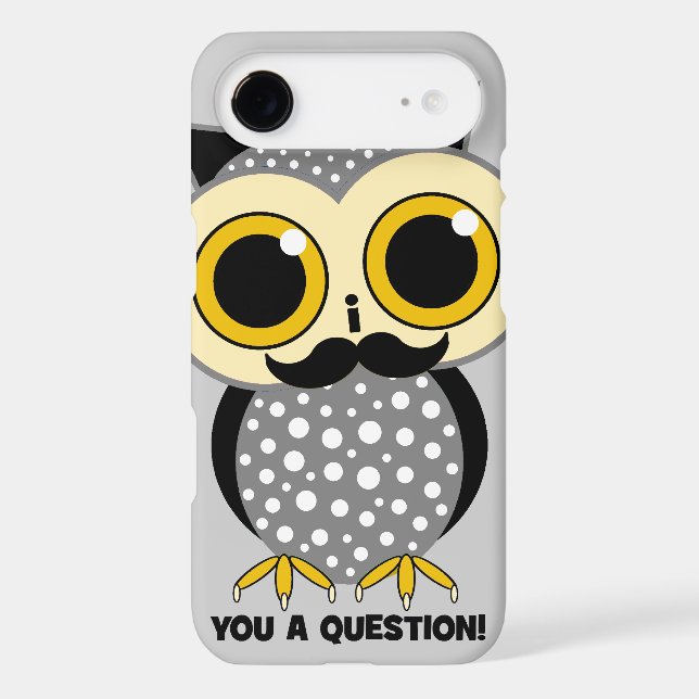 I moustache you a question Case-Mate iPhone case (Back)
