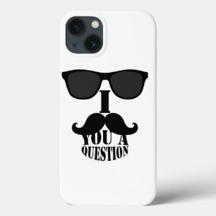 I Moustache You A Question Disguise iPhone 13 Case