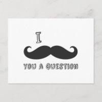 I moustache you a question, I Love Moustache shop