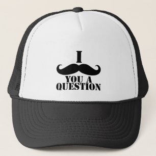 I Moustache You A Question Trucker Hat