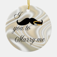 I Moustache you -to Marry Me