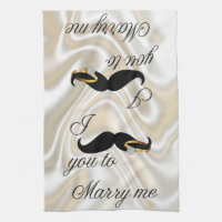I Moustache you -to Marry Me