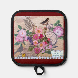 I Must Have Flowers, Monet,  Pot Holder