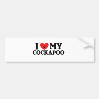 I ♥ My Cockapoo Bumper Sticker