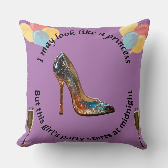I my look like a princess.. cushion (Front)