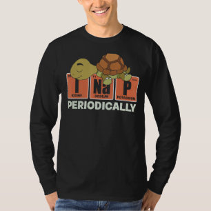 I Nap Periodically Cute Ocean Animal Pajama Sleepi T-Shirt