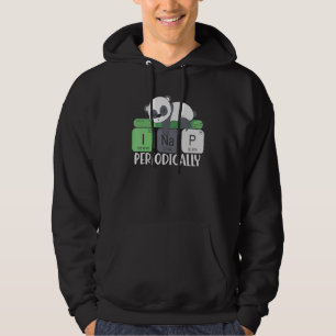 I Nap Periodically Sleeping Animal Nap Pj Cute Pan Hoodie