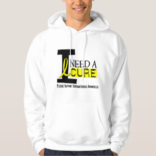 I Need A Cure 1 Endometriosis Hoodie