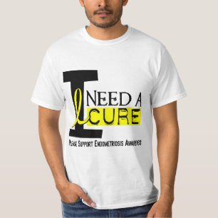 I Need A Cure 1 Endometriosis T-Shirt