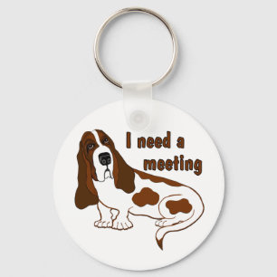 I Need a Meeting Key Ring