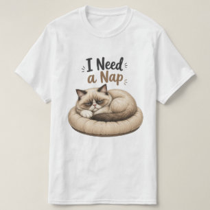 I Need a Nap – Grumpy Cat Collection T-Shirt