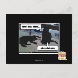 I need a new minion postcard