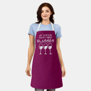 I need glasses apron