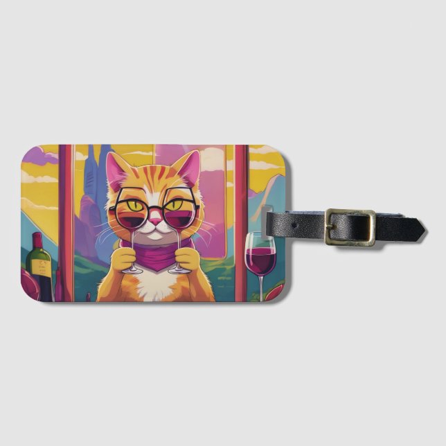 I Need Glasses Luggage Tag (Front Horizontal)