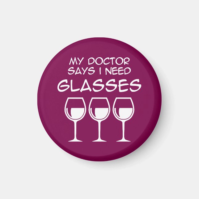 I need glasses magnet (Front)