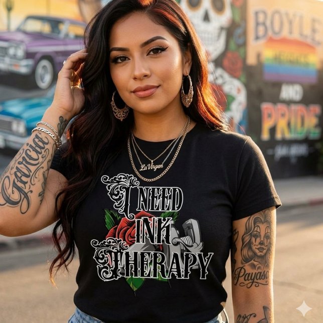  I need ink therapy T-shirt (I need ink therapy T-shirt)