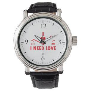 I need love speedometer T-Shirt Watch