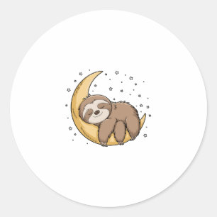 I Need More Sleep Classic Round Sticker