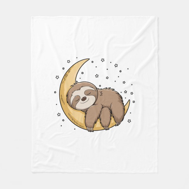 I Need More Sleep Fleece Blanket (Front)