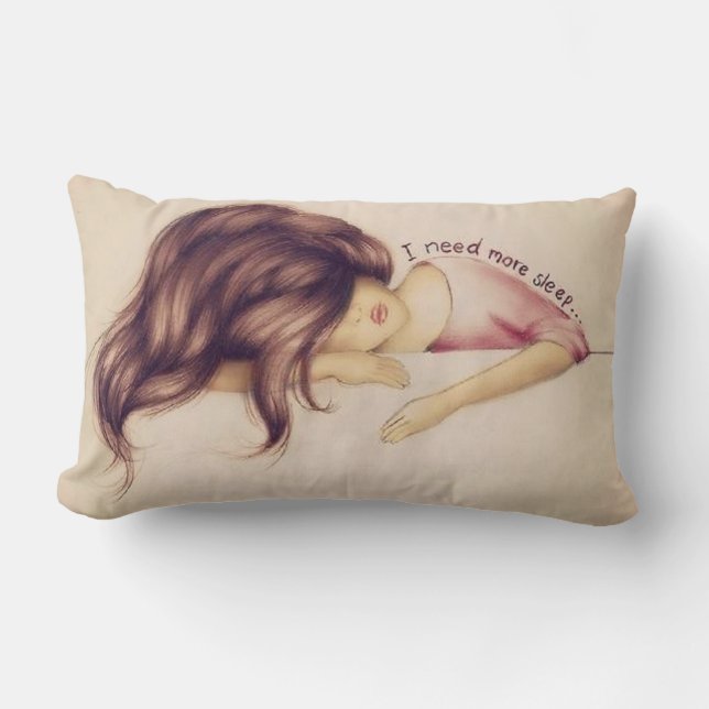 I need more sleep lumbar cushion (Front)