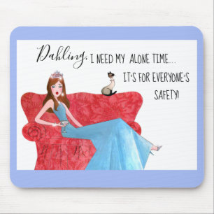 “I Need My Alone Time!” Mouse Pad