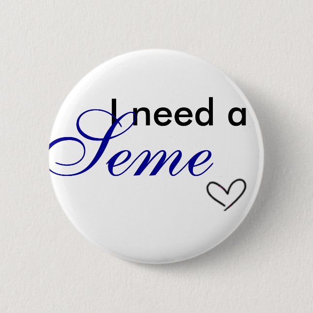 I need of a seme 6 cm round badge (Front)