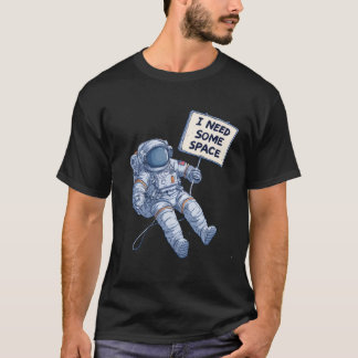 I Need Some Space – Funny Astronaut Sarcastic Quot T-Shirt
