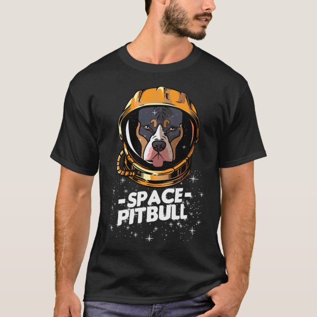 I Need Some Space Funny Pitbull Love R T-Shirt (Front)