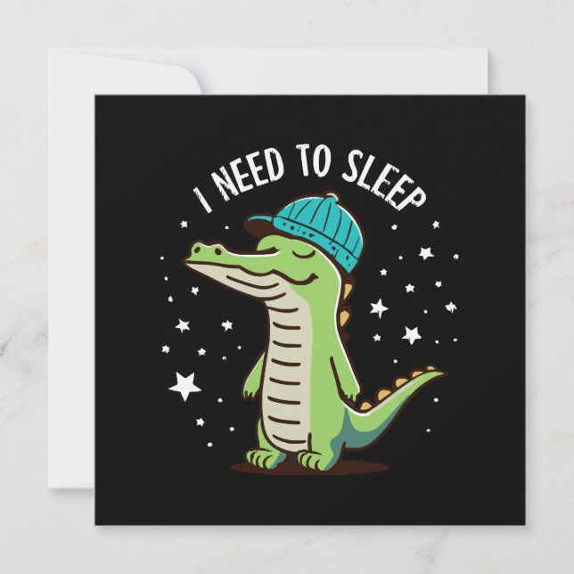 i need to sleep (Front)