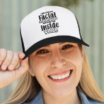 I Need to Teach My Facial Expressions Funny Humor Trucker Hat<br><div class="desc">"I NEED TO TEACH MY FACIAL EXPRESSIONS HOW TO USE THEIR INSIDE VOICE" humorous-shirt-loving men and women with fun and sarcastic phrases,  ideal for giving away on birthdays,  Christmas,  anniversaries,  end of course or any occasion. Don't hesitate and get yours now.</div>
