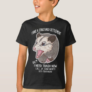 I Need Trash Now Possum Meme Funny Possum T-Shirt