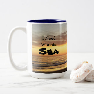I Need Vitamin Sea Mug
