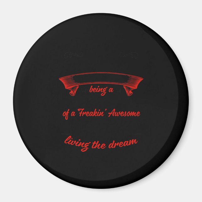 I Never Dreamed Id End Up Being A Son In Law Gift Magnet (Front)