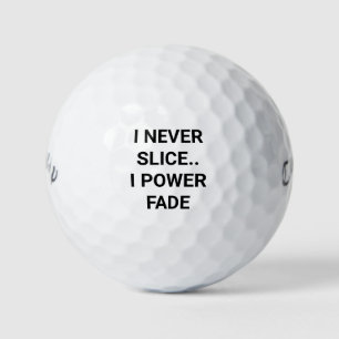 I Never Slice Callaway Warbird Golf Balls