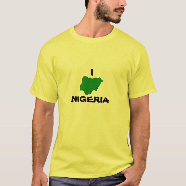 I ♥  Nigeria T-Shirt (Front)