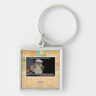 I no wanna go to da fancee partee key ring