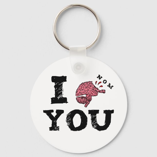 I Nom You Key Ring (Front)