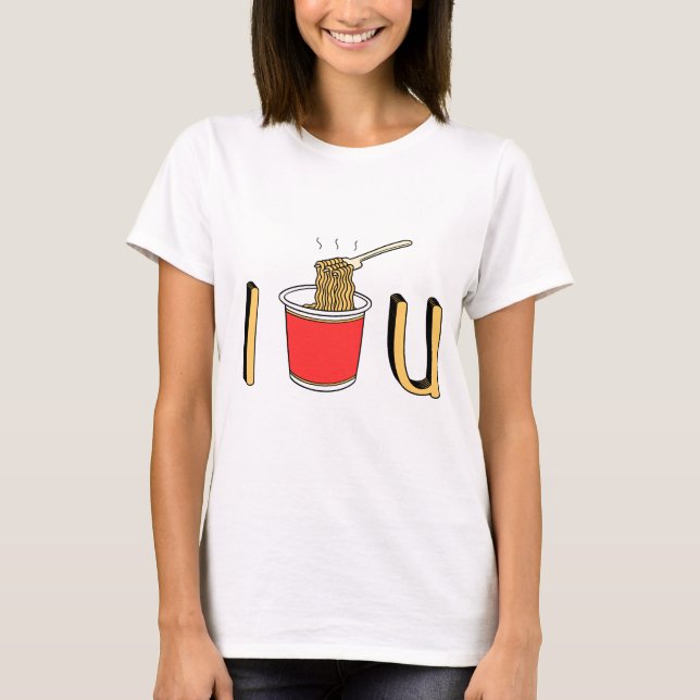 I Noodle You Funny Gift T-Shirt (Front)