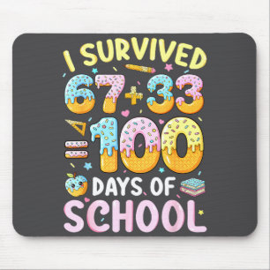 I Of Survived 67 33 Days School Mouse Pad