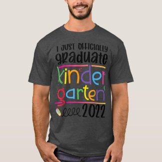 I Officially Graduated Kindergarten Kids Graduatio T-Shirt