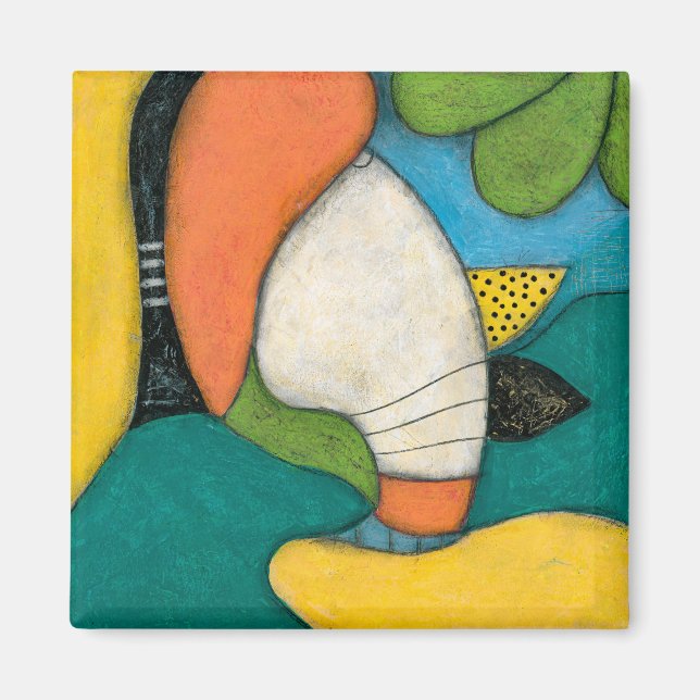 I Once Lived In Tortola Refrigerator Magnet (Front)