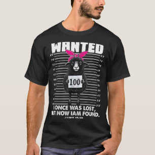 I Once Was Lost But Now I Am Found Christian Jesus T-Shirt