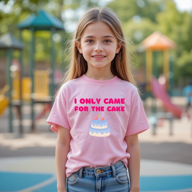 I Only Came For The Cake Funny Food T-Shirt (Creator Uploaded)