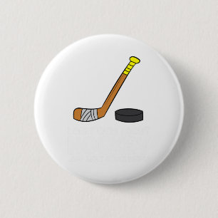 I Only Care About Hockey And Maybe Like 3 People I 6 Cm Round Badge