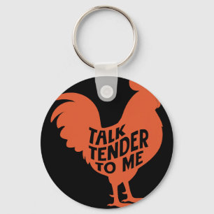 I Only Eat Chicken Tenders Funny Picky Eater Foodi Key Ring