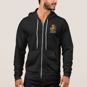 I Only Gift Assets™ Crypto Blockchain Santa Claus Hoodie
