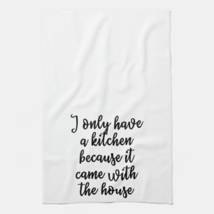 I only have a kitchen Towel