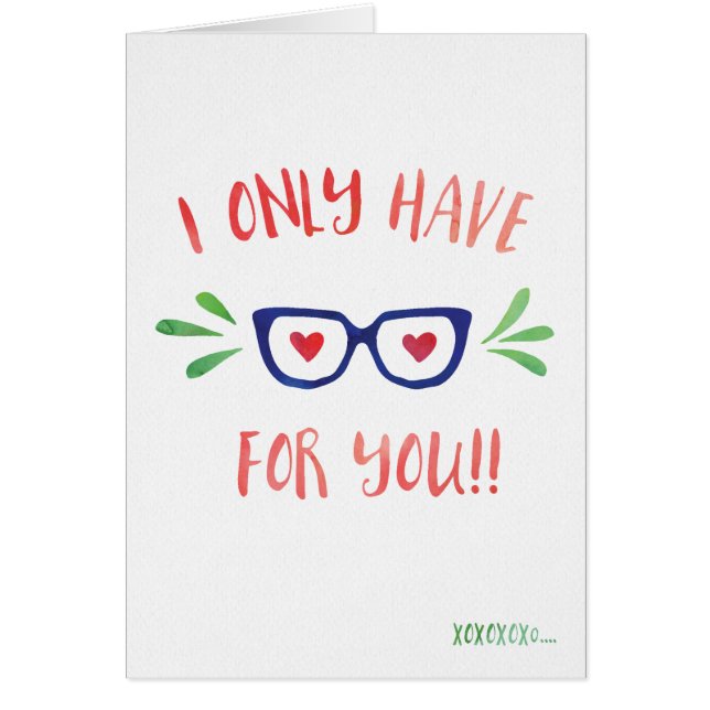 I only have eyes for you (Front)