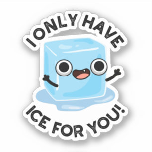 I Only Have Ice For You Funny Ice Cube Pun 