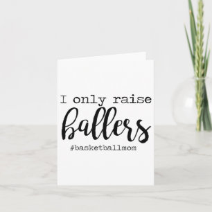 I Only Raise Llers Sketll Mum Mothers Day  Card